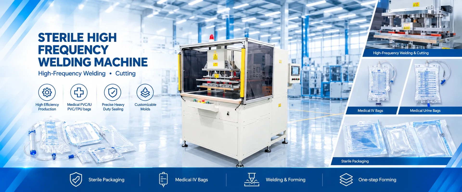 high frequency embossing machine