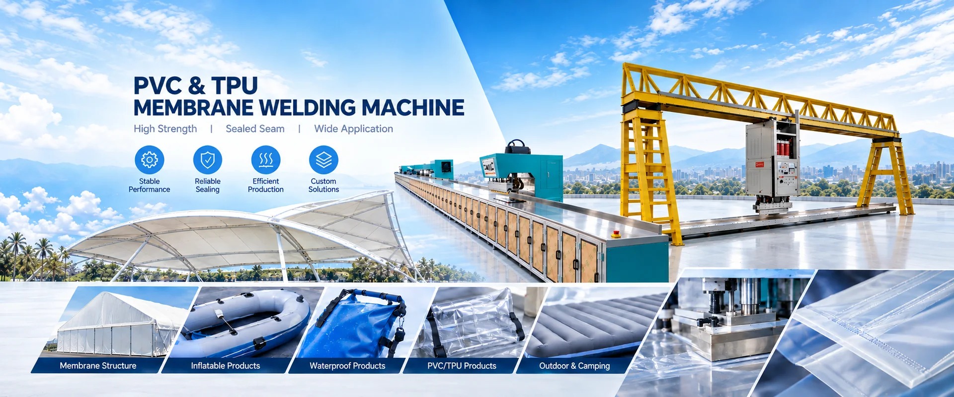 high frequency embossing machine